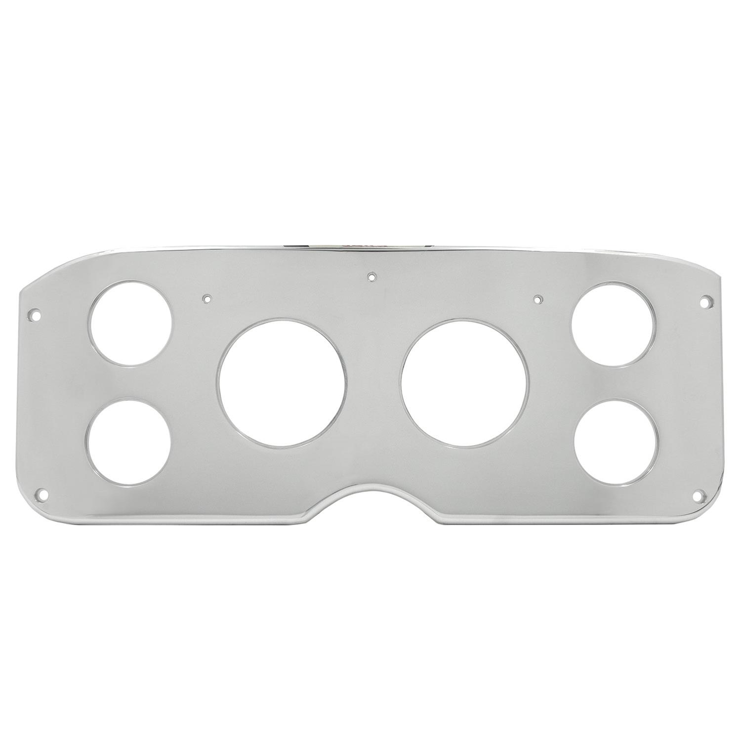 AutoMeter Mounting Solutions 55-59 GMC Truck Billet Panel/Gauge Kit - 3-1/8in. (x2) & 2-1/16in. (x4)