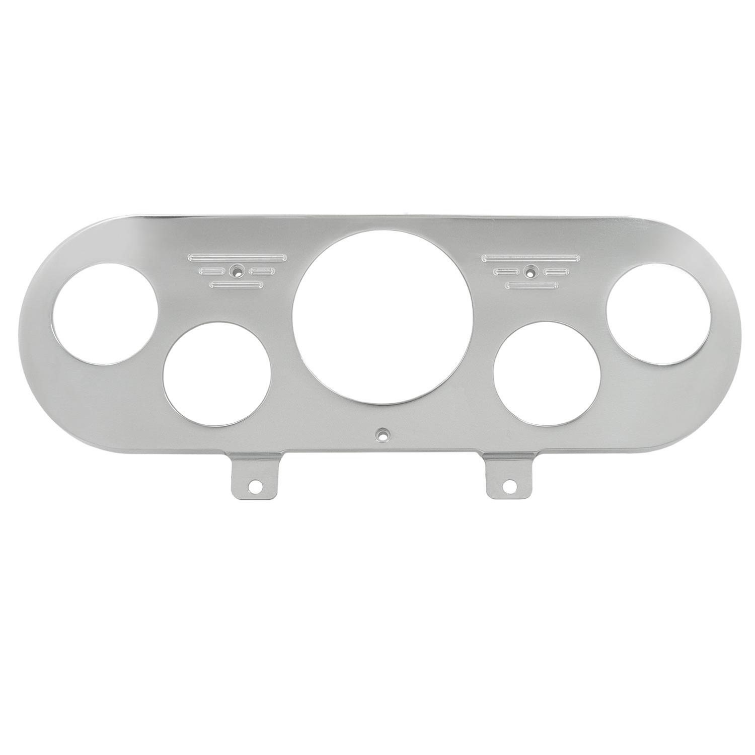 AutoMeter Mounting Sol. 62-65 Chevy NOVA Billet Panel/Gauge Kit - 3-3/8in. (x1) & 2-1/16in. (x4)