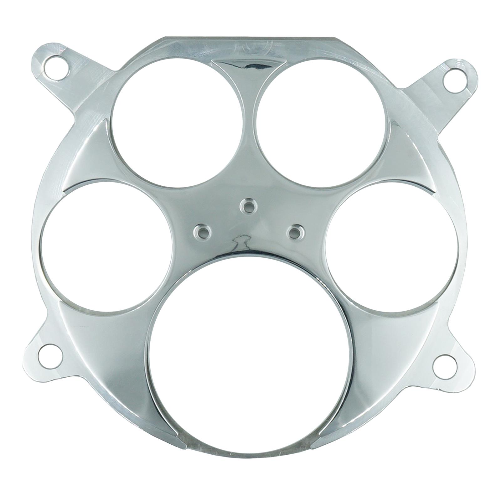 AutoMeter Mounting Sol. 61-66 Ford Truck Billet Panel/Gauge Kit - 3-1/8in. (x1) & 2-1/16in. (x4)