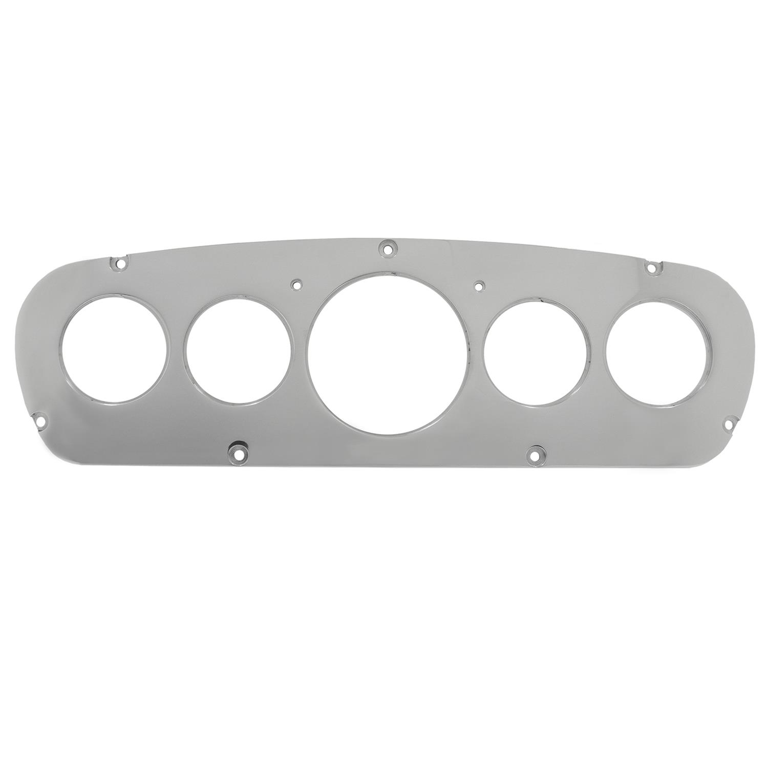 AutoMeter Mounting Sol. 65-66 Ford Truck Billet Panel/Gauge Kit - 3-1/8in. (x1) & 2-1/16in. (x4)