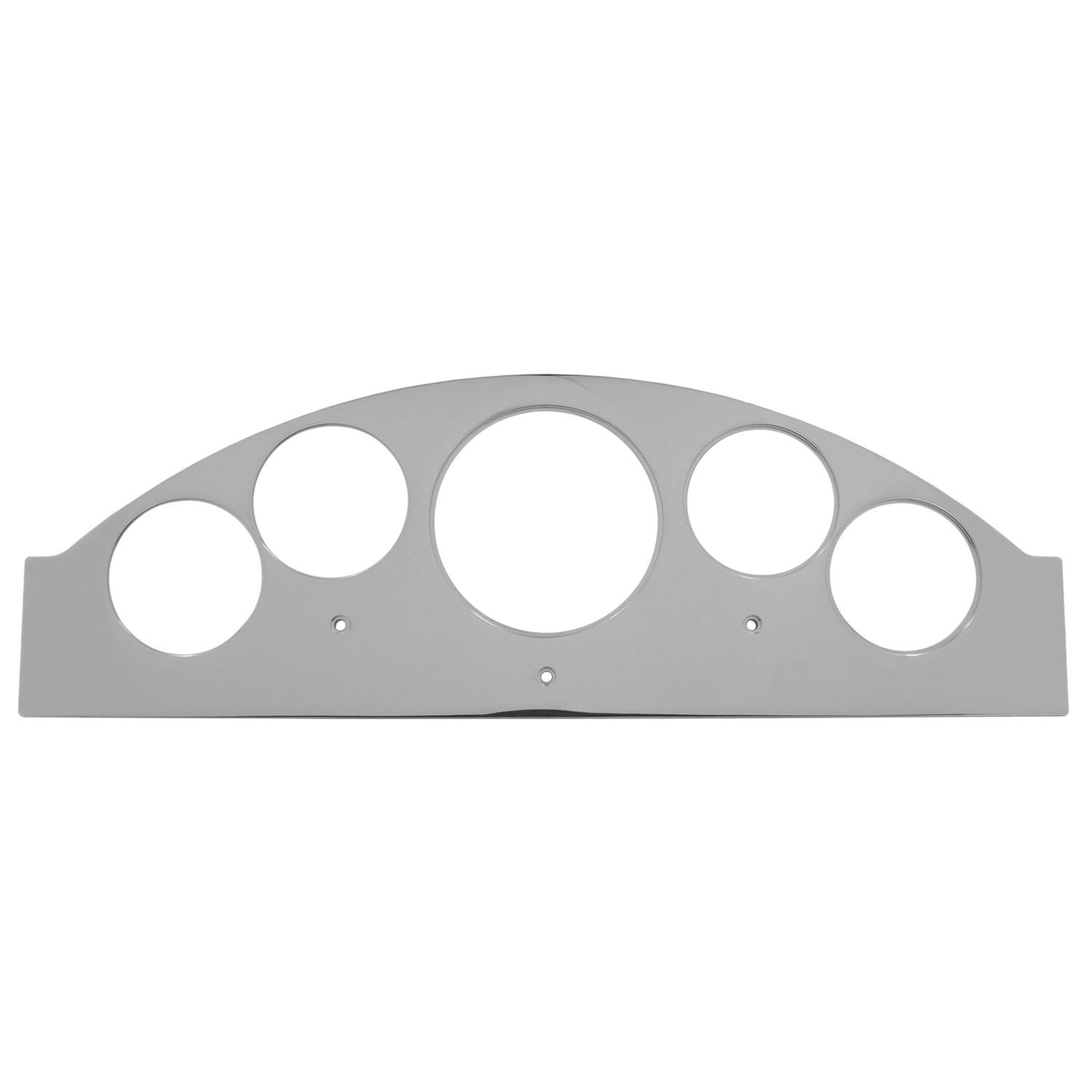 AutoMeter Mounting Sol. 1957 Ford Fairlane Billet Panel/Gauge Kit - 3-1/8in. (x1) & 2-1/16in. (x4)