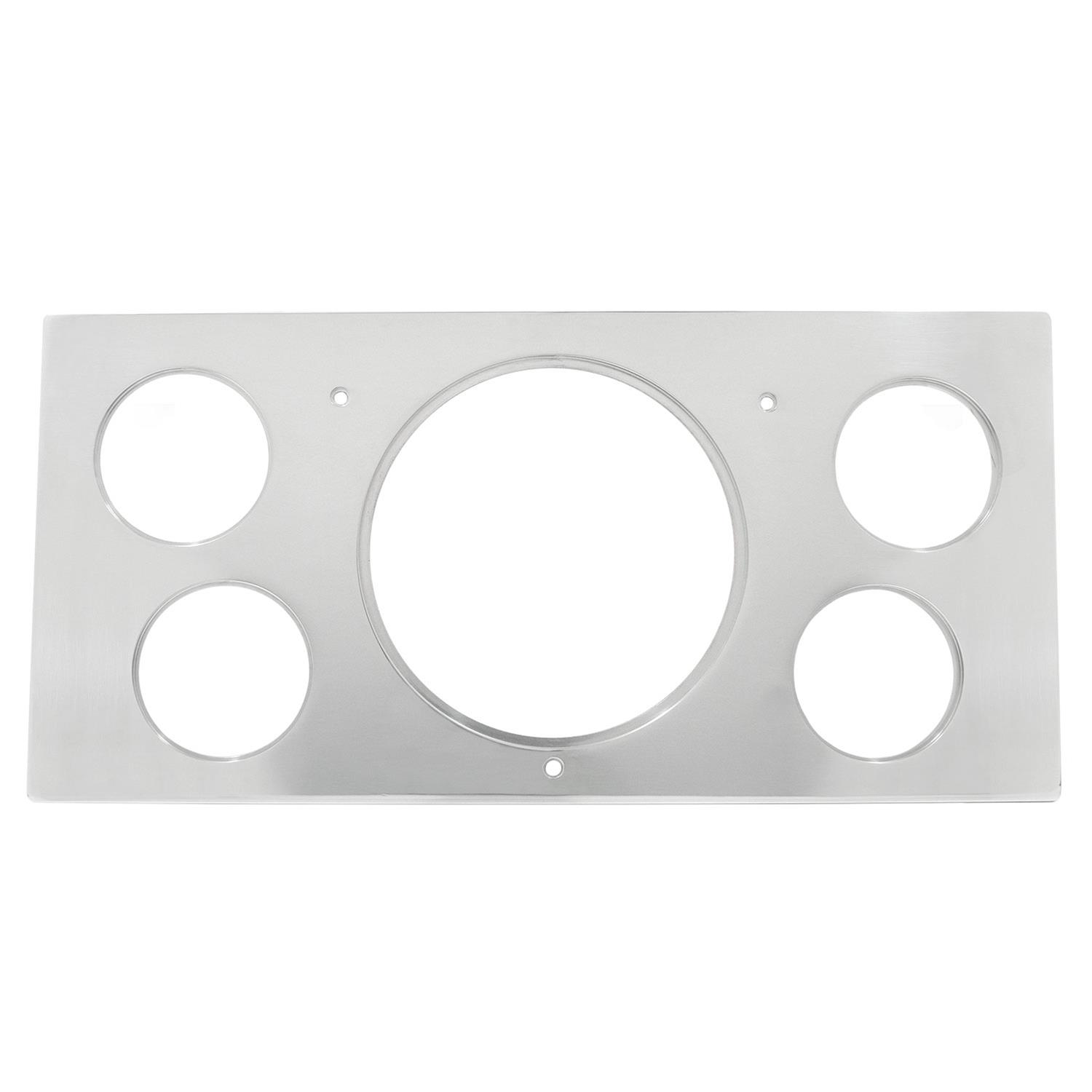 AutoMeter Mounting Solutions 73-79 Ford Truck Billet Panel/Gauge Kit - 5in. (x1) & 2-1/16in. (x4)