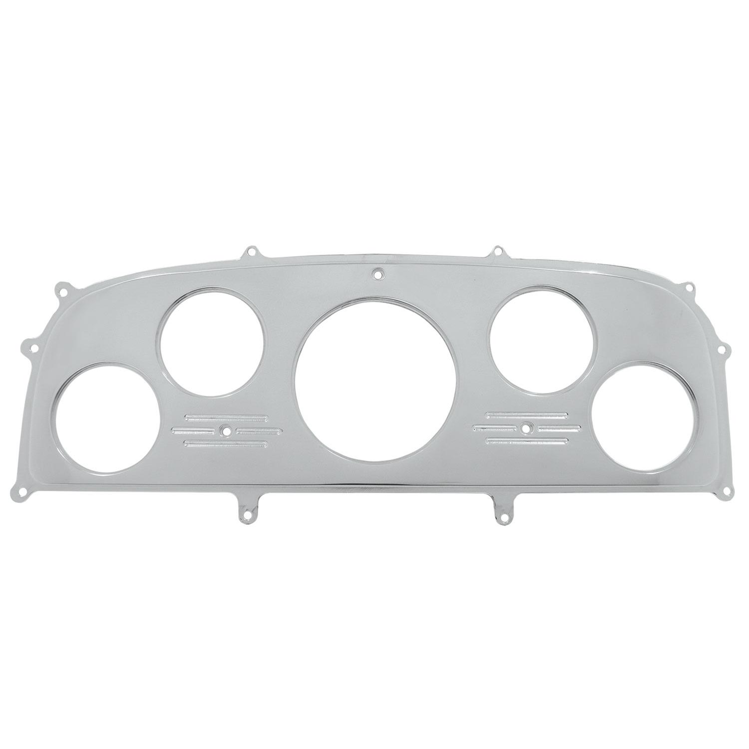 AutoMeter Mounting Sol. 1959 Ford Galaxie Billet Panel/Gauge Kit - 3-1/8in. (x1) & 2-1/16in. (x4)