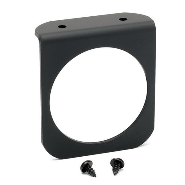 Autometer 2-5/8in Black Aluminum Single Gauge Mounting Panel