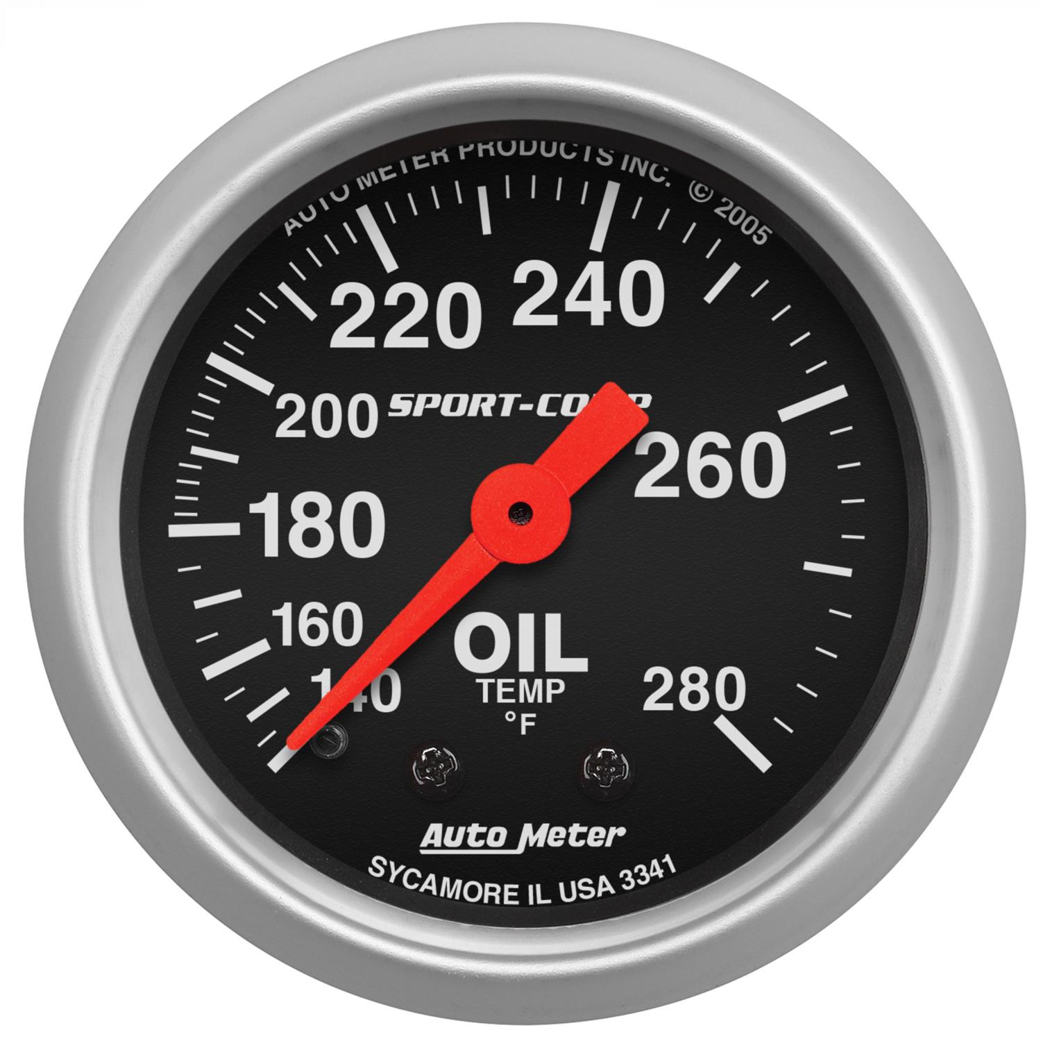 Autometer 3341 Autometer Sport-comp Analog Gauges 