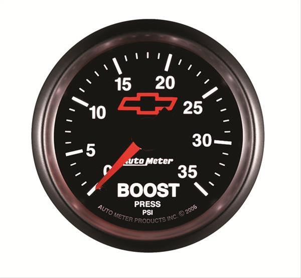 Autometer GM Mechanical 52mm 0-35 PSI Boost Gauge thumbnail 6