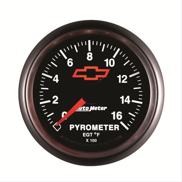 Autometer GM Full Sweep Electric 52mm 0-1600 degree F Pyrometer thumbnail 5
