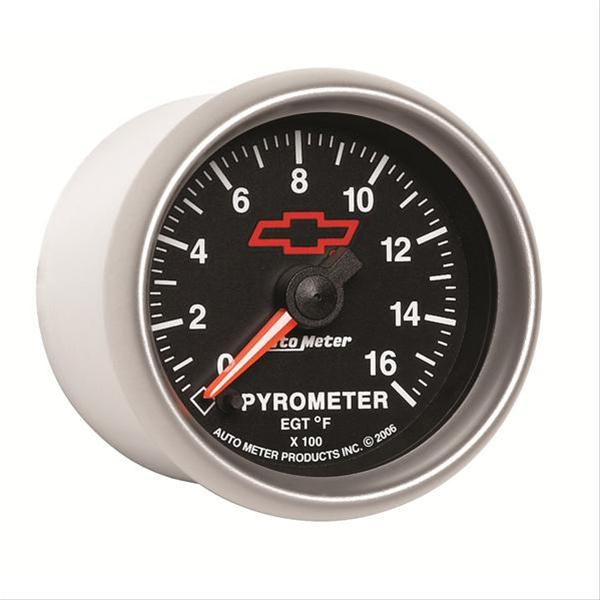 Autometer GM Full Sweep Electric 52mm 0-1600 degree F Pyrometer thumbnail 3