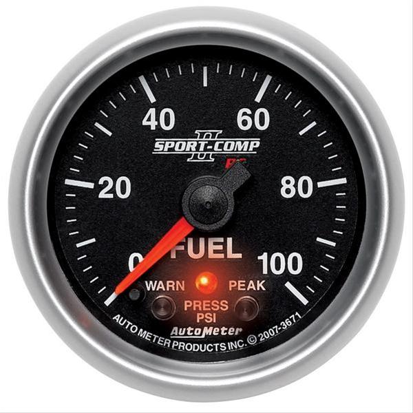 Autometer 3671 Autometer Sport-comp Ii Pro-control Analog Gauges 