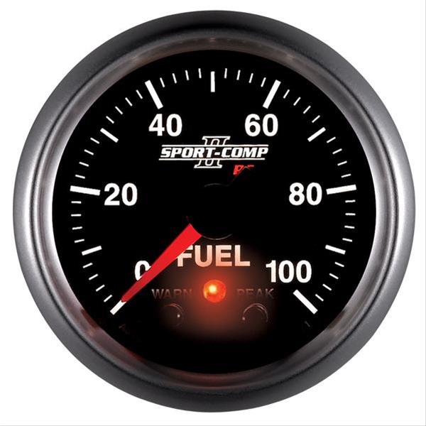 Autometer Sport-Comp II 52mm 0-100 PSI Fuel Pressure Gauge thumbnail 2