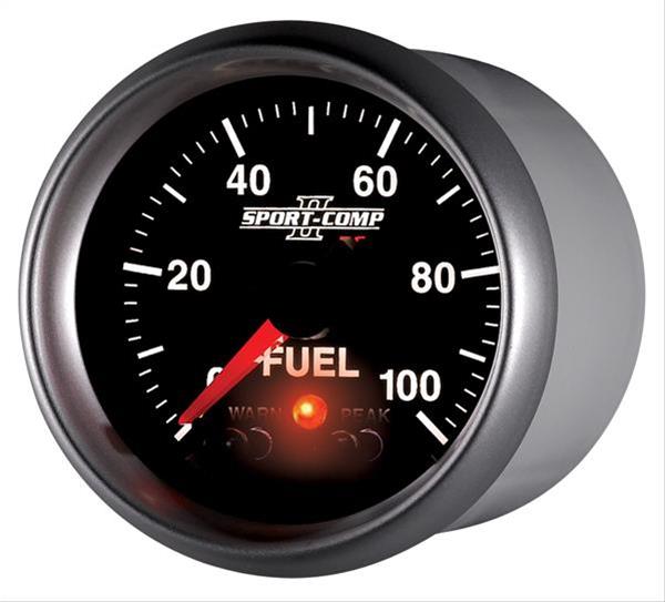 Autometer Sport-Comp II 52mm 0-100 PSI Fuel Pressure Gauge thumbnail 4