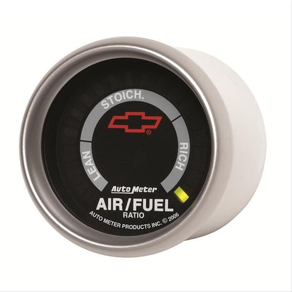 AutoMeter Sport-Comp Digital Chevy Bowtie Series Gauges 3675-00406 Gauge, II, Emblem, Air/Fuel Ratio, Lean/Rich, 2 1/16 in., Analog, Electrical, Each thumbnail 4