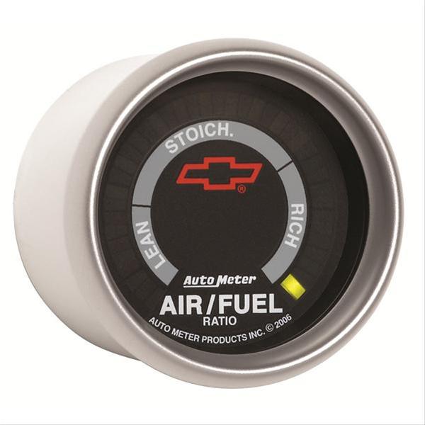 AutoMeter Sport-Comp Digital Chevy Bowtie Series Gauges 3675-00406 Gauge, II, Emblem, Air/Fuel Ratio, Lean/Rich, 2 1/16 in., Analog, Electrical, Each thumbnail 3
