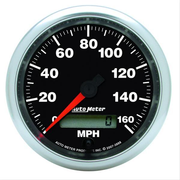 Autometer GS 3-3/8 inch 160 MPH In Dash Speedometer Gauge thumbnail 2