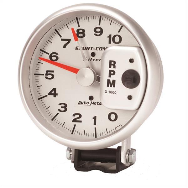 Autometer Sport-comp Silver Tachometers 3910 - Free Shipping On Orders 