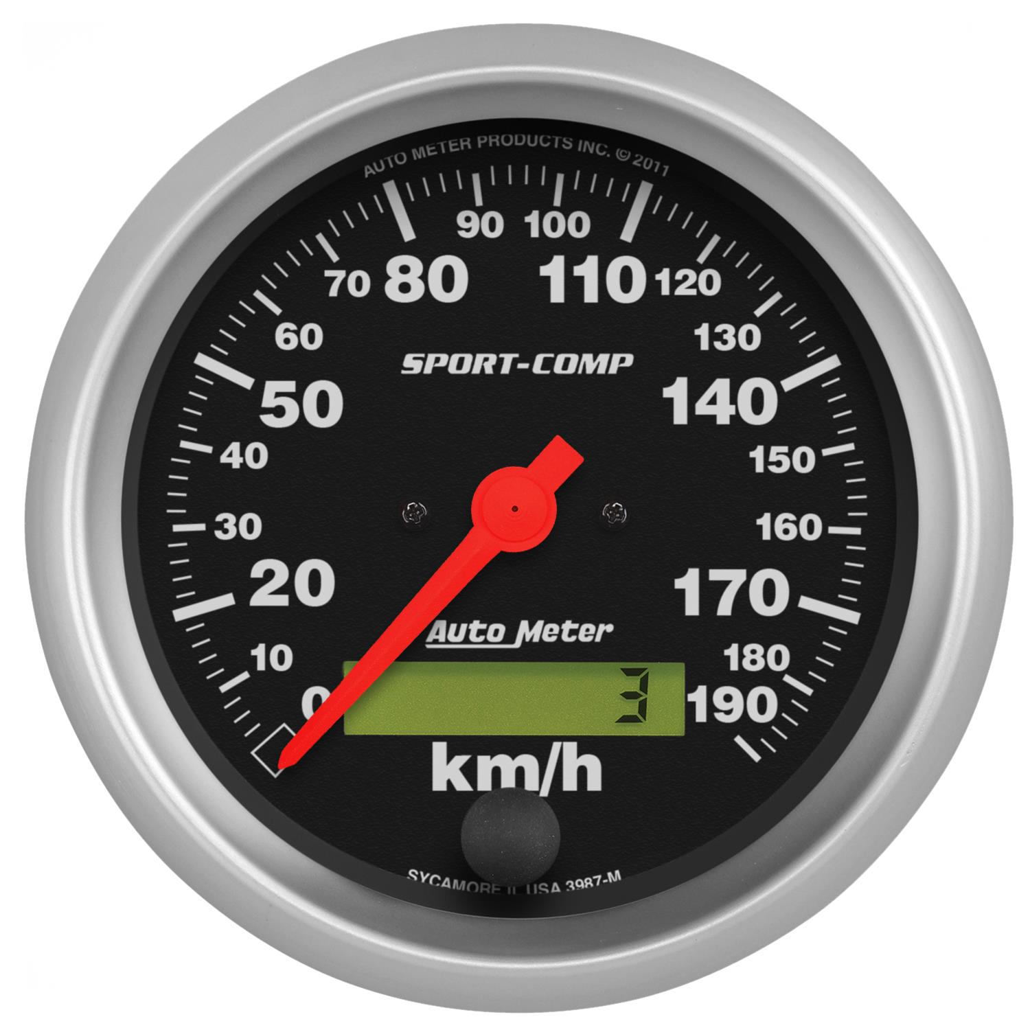 AutoMeter 3987-M AutoMeter Sport-Comp Series Speedometers | Summit