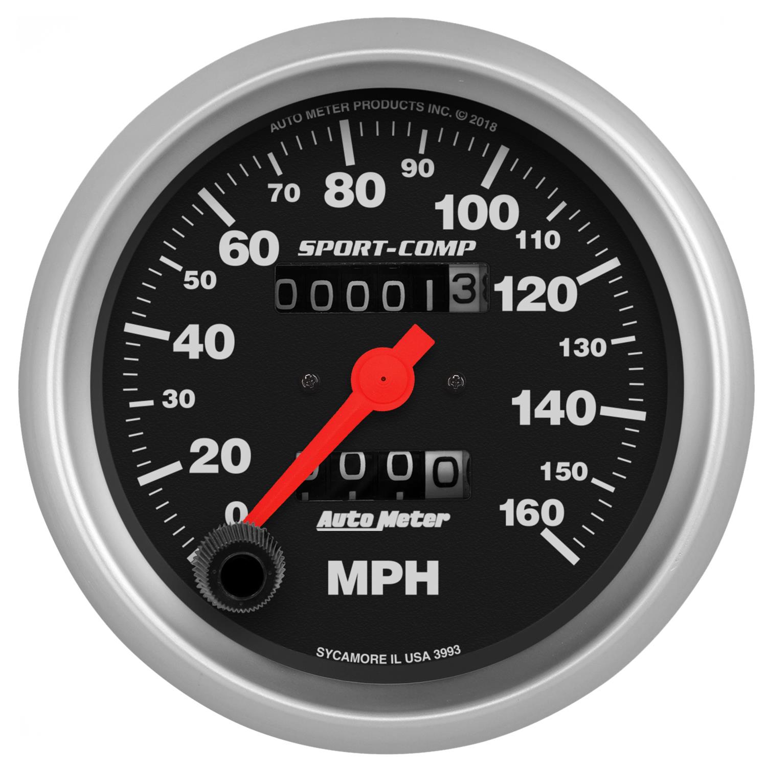 Autometer 3993 Autometer Sport Comp Series Speedometers Summit Racing