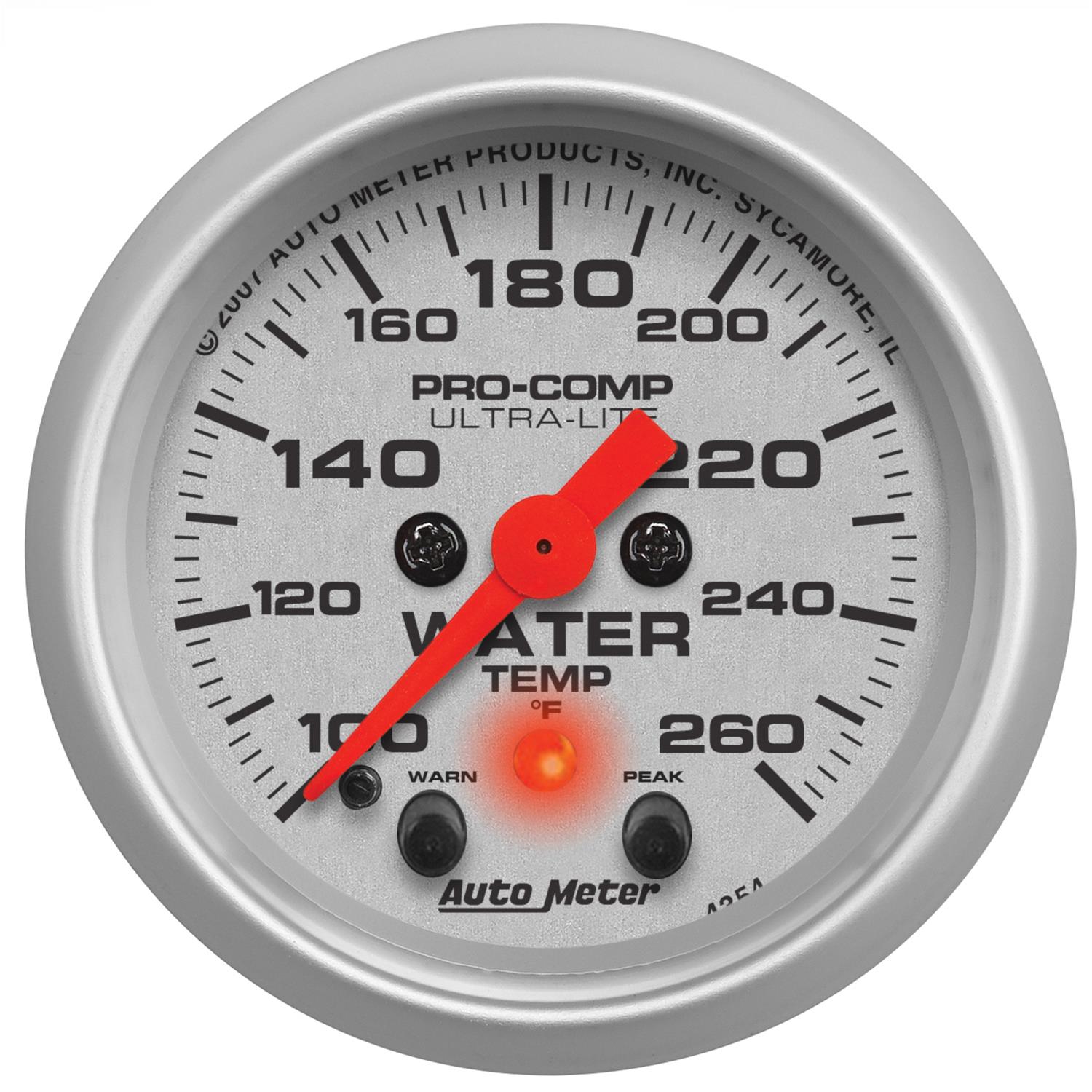 AutoMeter 4354 AutoMeter Ultra-Lite Analog Gauges | Summit Racing