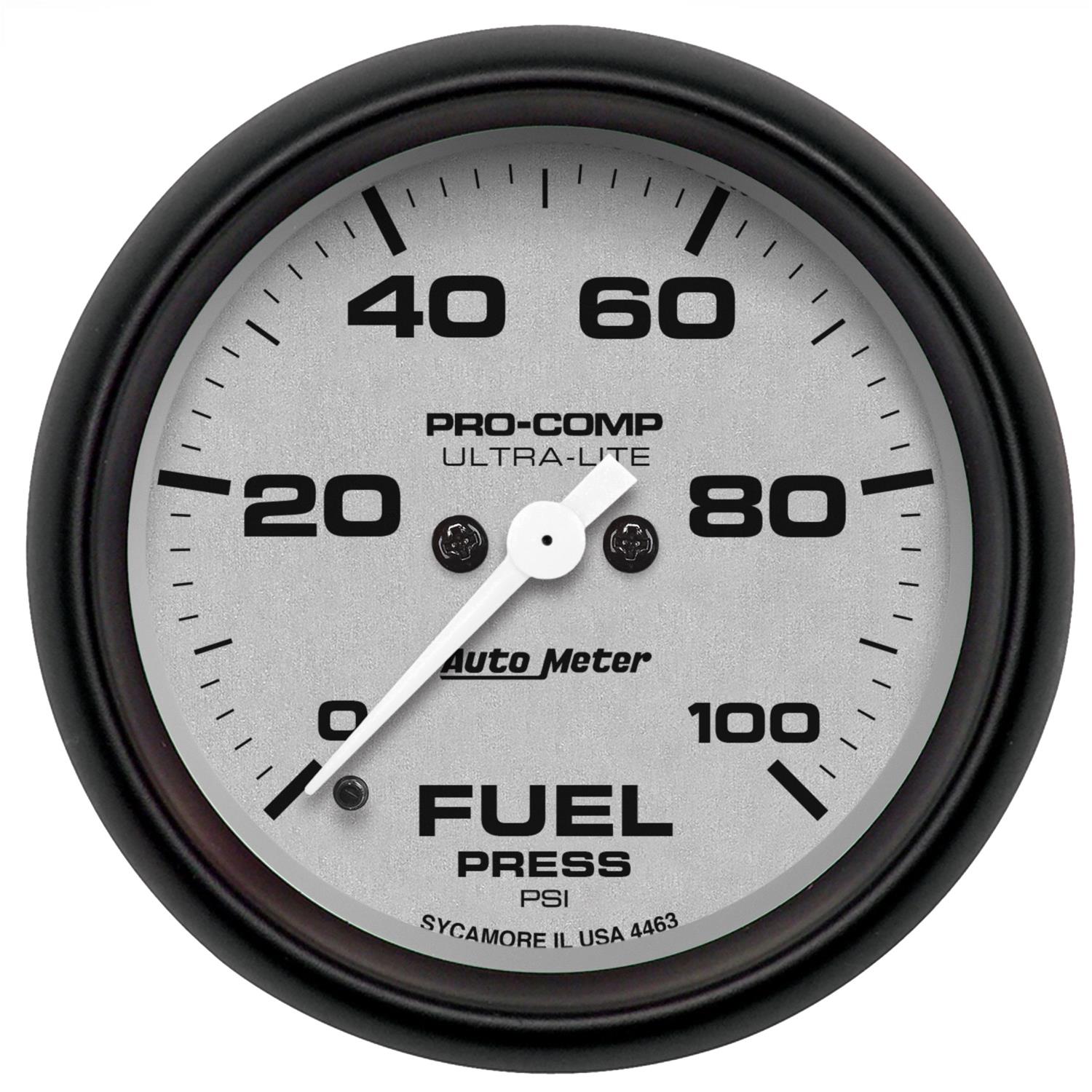 Autometer Ultra-Lite 66.7mm Full Sweep Electronic 60-210 Degree F Water Temperature Gauge