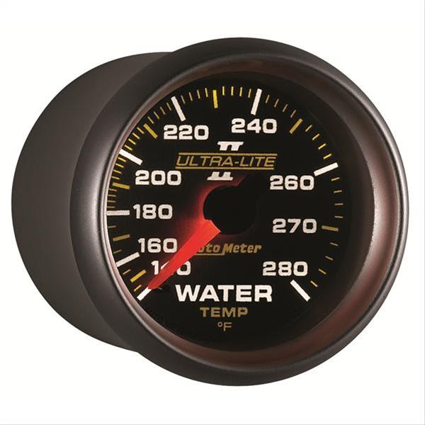 Autometer Ultra-Lite II 52mm 140-280 Deg F Mechanical Water Temp Gauge thumbnail 6