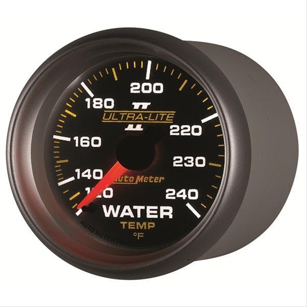 Autometer Ultra-Lite II 52mm 120-240 Deg F Mechanical Water Temp Gauge thumbnail 5