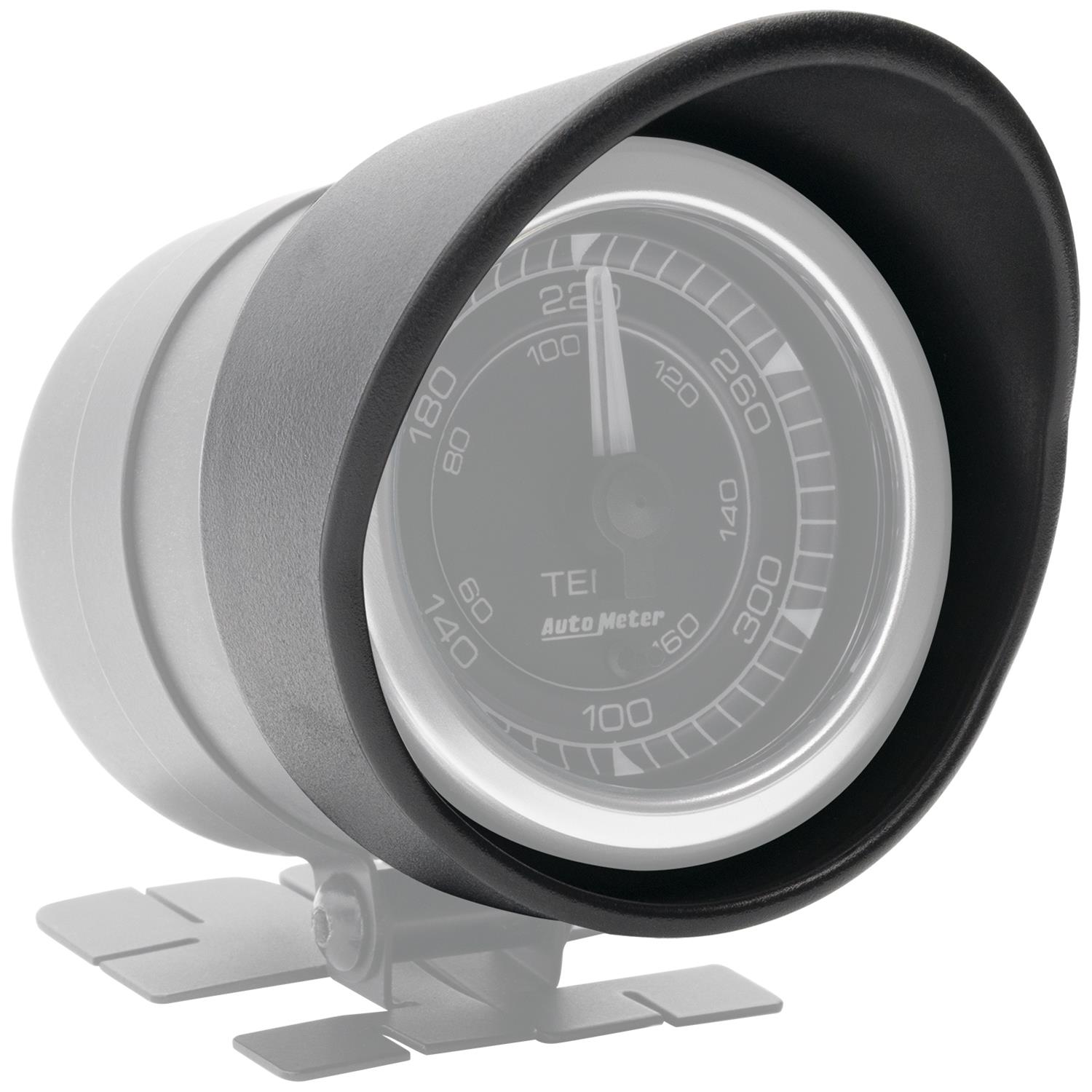 AutoMeter Gauge Visor 2-1/16in - Black