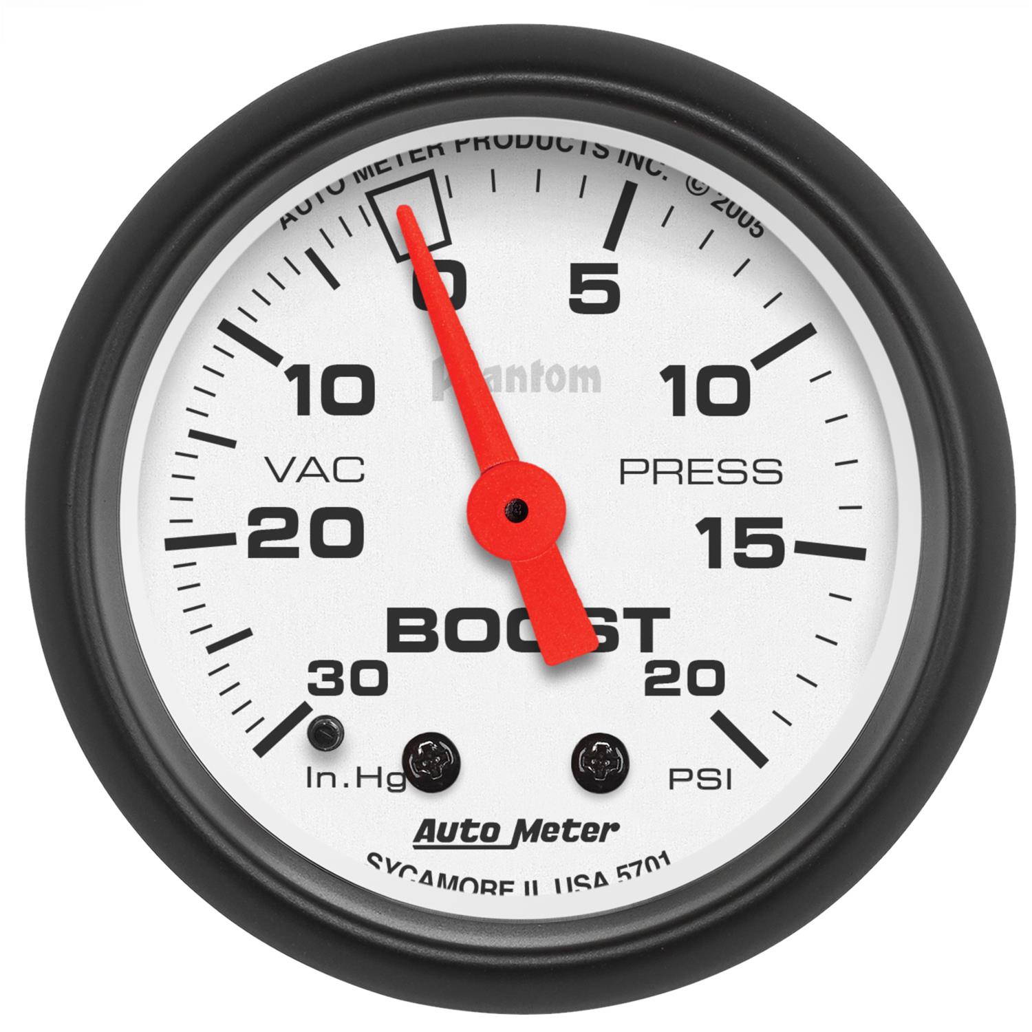 AutoMeter 5701 AutoMeter Phantom Analog Gauges Summit Racing