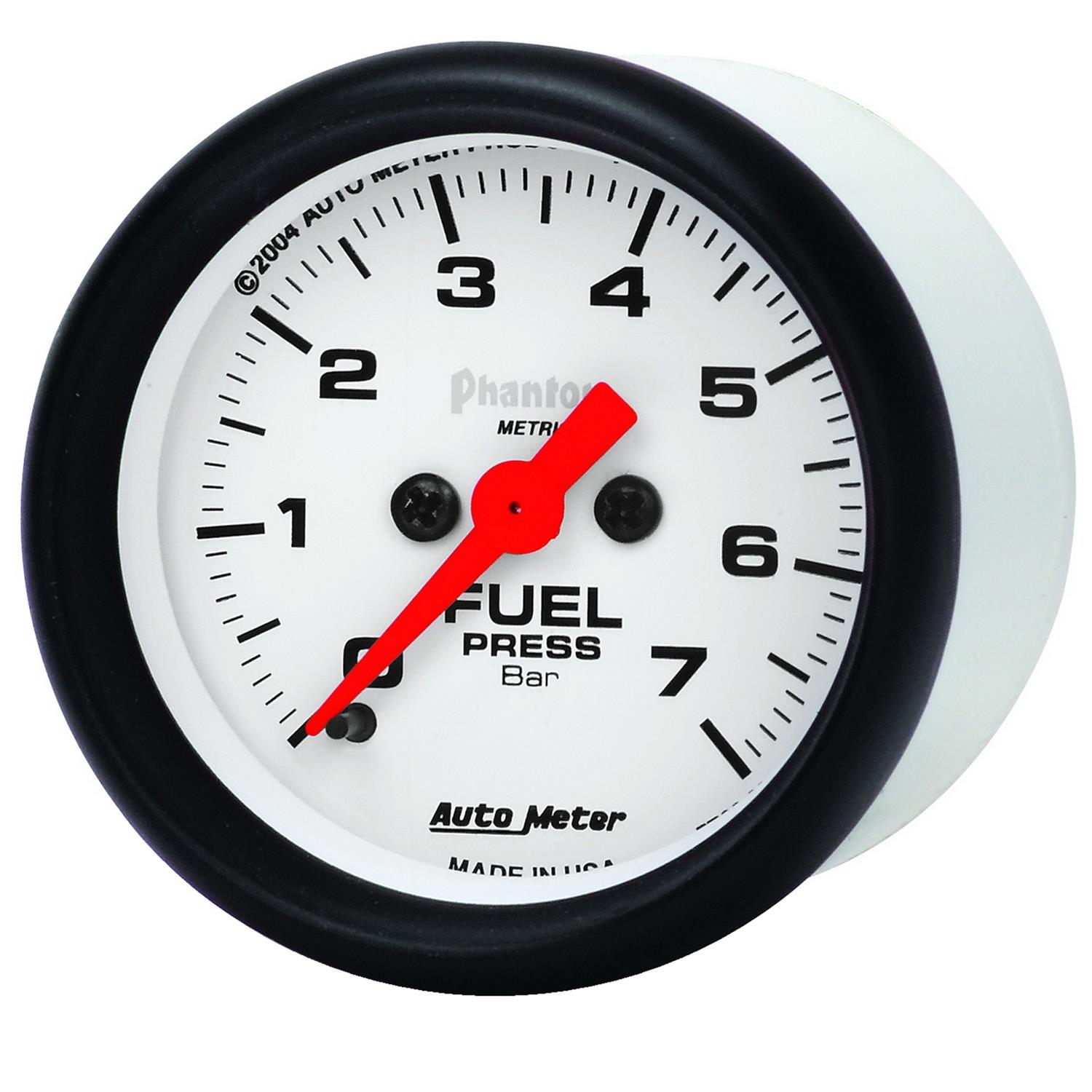 AutoMeter Gauge Fuel Pressure 2-1/16in. 7Bar Digital Stepper Motor Phantom thumbnail 2