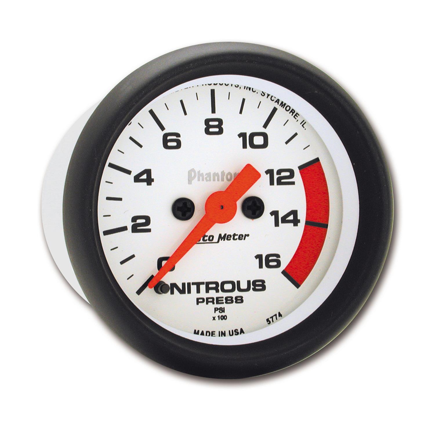 AutoMeter 5774 AutoMeter Phantom Analog Gauges Summit Racing