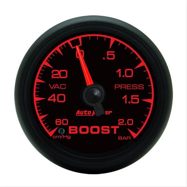 Autometer ES 52mm Boost/Vacuum Gauge thumbnail 4