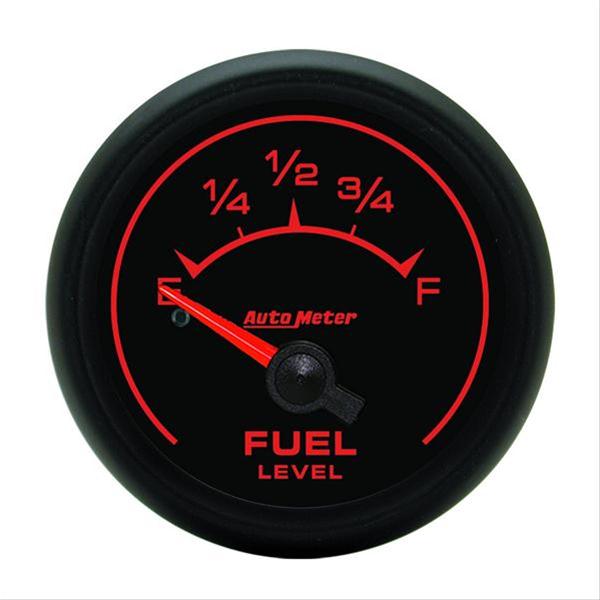 AutoMeter Gauge Fuel Level 2-1/16in. 240 Ohm(e) to 33 Ohm(f) Elec Es thumbnail 4