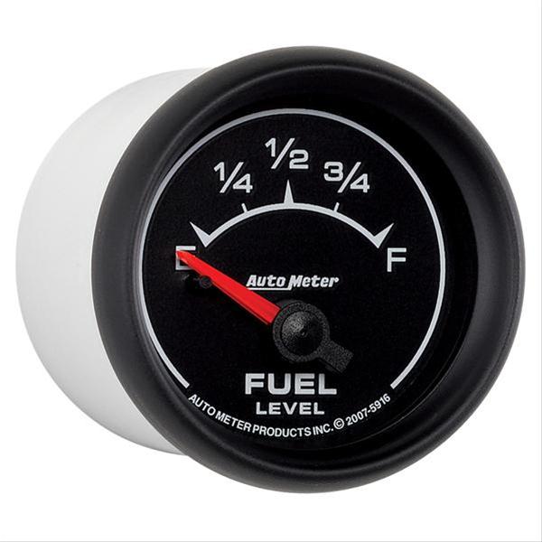 AutoMeter Gauge Fuel Level 2-1/16in. 240 Ohm(e) to 33 Ohm(f) Elec Es thumbnail 2