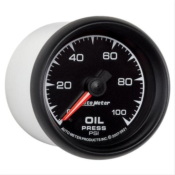 Autometer ES 52mm 0-100 PSI Mechanical Oil Pressure Gauge thumbnail 2