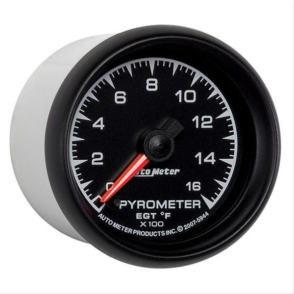 Autometer ES 52.4mm Pyrometer 0-1600 Degree F FSE Gauge thumbnail 2