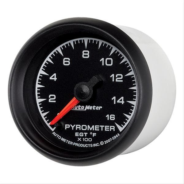 Autometer ES 52.4mm Pyrometer 0-1600 Degree F FSE Gauge thumbnail 3