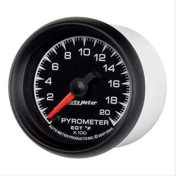 Autometer ES 52mm Full Sweep Electronic 0-2000 Degree F EGT/Pyrometer Gauge thumbnail 3