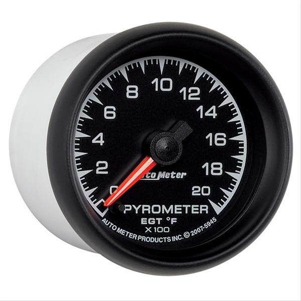 Autometer ES 52mm Full Sweep Electronic 0-2000 Degree F EGT/Pyrometer Gauge thumbnail 2