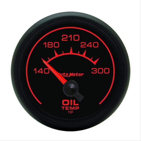 AutoMeter Gauge Oil Temp 2-1/16in. 140-300 Deg. F Electric Es thumbnail 4