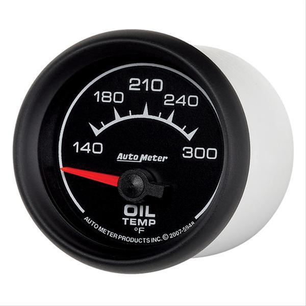 AutoMeter Gauge Oil Temp 2-1/16in. 140-300 Deg. F Electric Es thumbnail 3