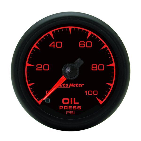 Autometer ES 52.4mm 0-100 PSI Oil Pressure Gauge thumbnail 4