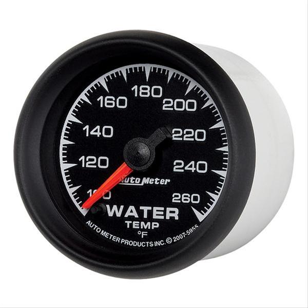 Autometer ES 52.4mm 100-260 deg. F Water Temperature Gauge thumbnail 2