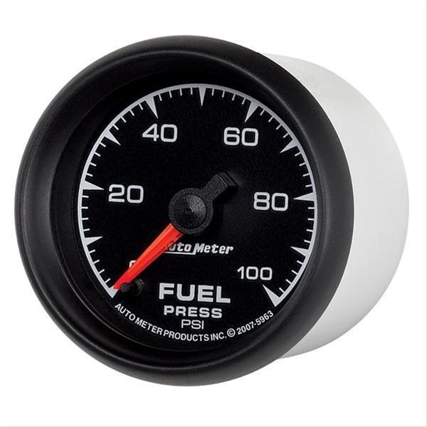 Autometer ES 52mm 0-100 PSI Fuel Pressure Gauge thumbnail 2