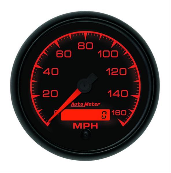 Autometer ES 85.7mm In-Dash Speedometer Elec. Programmable 160mph Gauge thumbnail 4