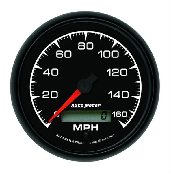 Autometer ES 85.7mm In-Dash Speedometer Elec. Programmable 160mph Gauge thumbnail 3