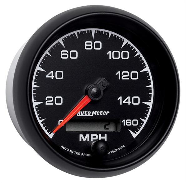 Autometer ES 85.7mm In-Dash Speedometer Elec. Programmable 160mph Gauge thumbnail 2