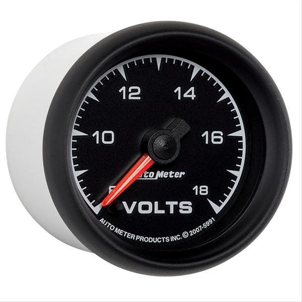 Autometer ES 2-1/16in 18V Digital Stepper Motor Voltmeter thumbnail 2