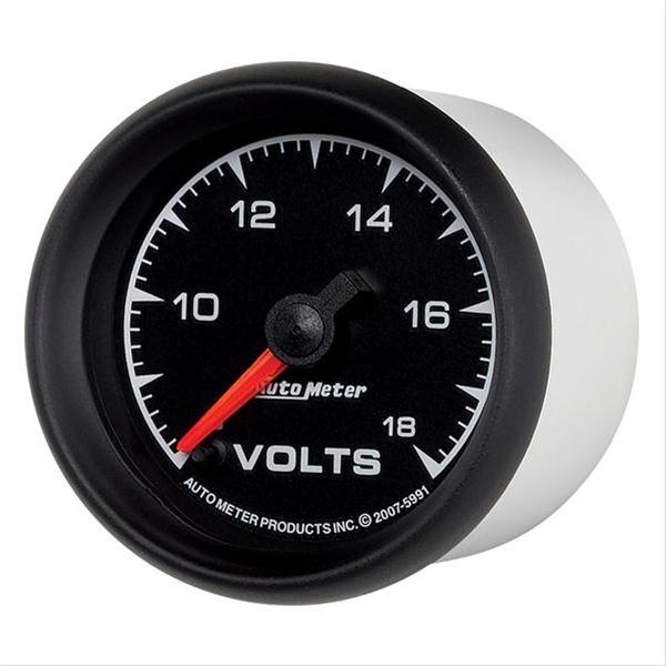 Autometer ES 2-1/16in 18V Digital Stepper Motor Voltmeter thumbnail 3