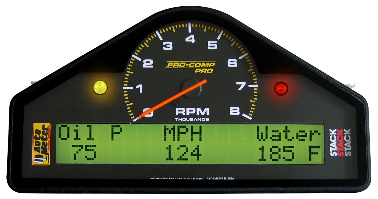 AutoMeter 6001 AutoMeter Pro Dash Display Systems Summit Racing