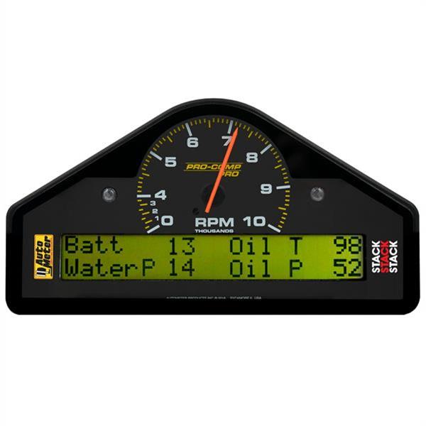 Autometer Pro-Comp Race Dash Display 0-3-10K RPM / WTRP / FUELP / OILP / OILT / WTMP / VOLT thumbnail 2