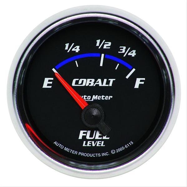 Autometer Cobalt 52mm 73 E/ 10 F SSE Fuel Level Gauge